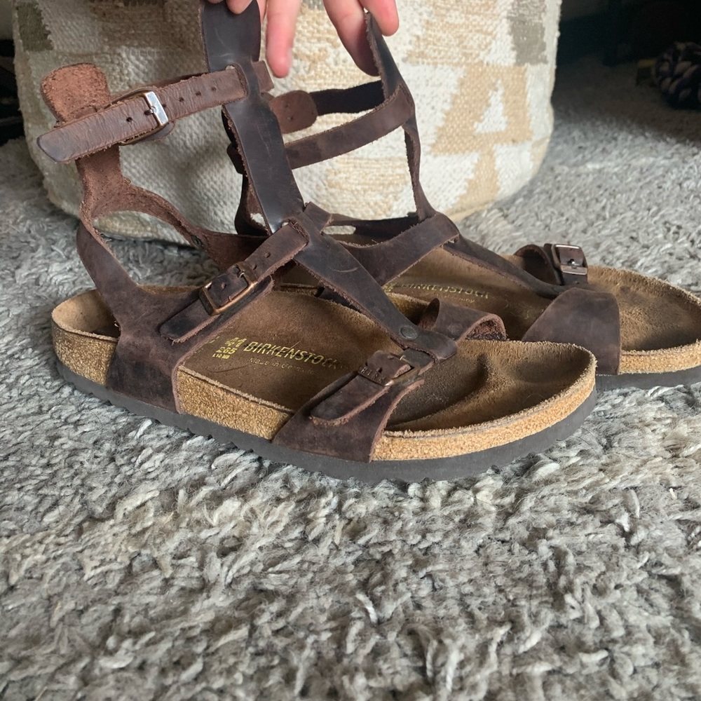 RARE Birkenstock Chania Habana Gladiator Sandals